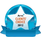 Avvo Clients Choice 2012